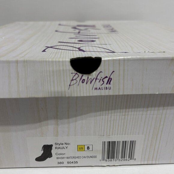 Blowfish Malibu Women’s Rauly, Brown Lace-Up Boots, Size 8 M - Picture 7 of 7